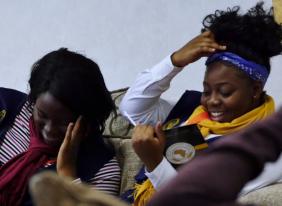 Students from Côte d'Ivoire’s Clairefontaine International University