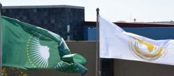 African Union Flag and Pan African Parliament Flag